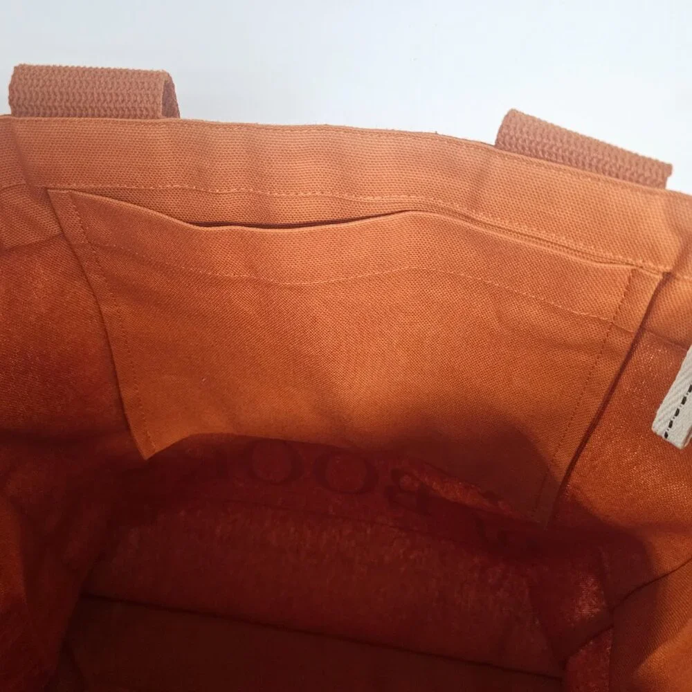 Barnes & Noble Tote Bag Rust Canvas Academia Books School